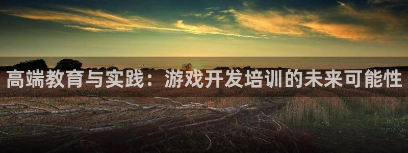沐鸣2登录测试：高端教育与实践：游戏开发培训的未来可能性